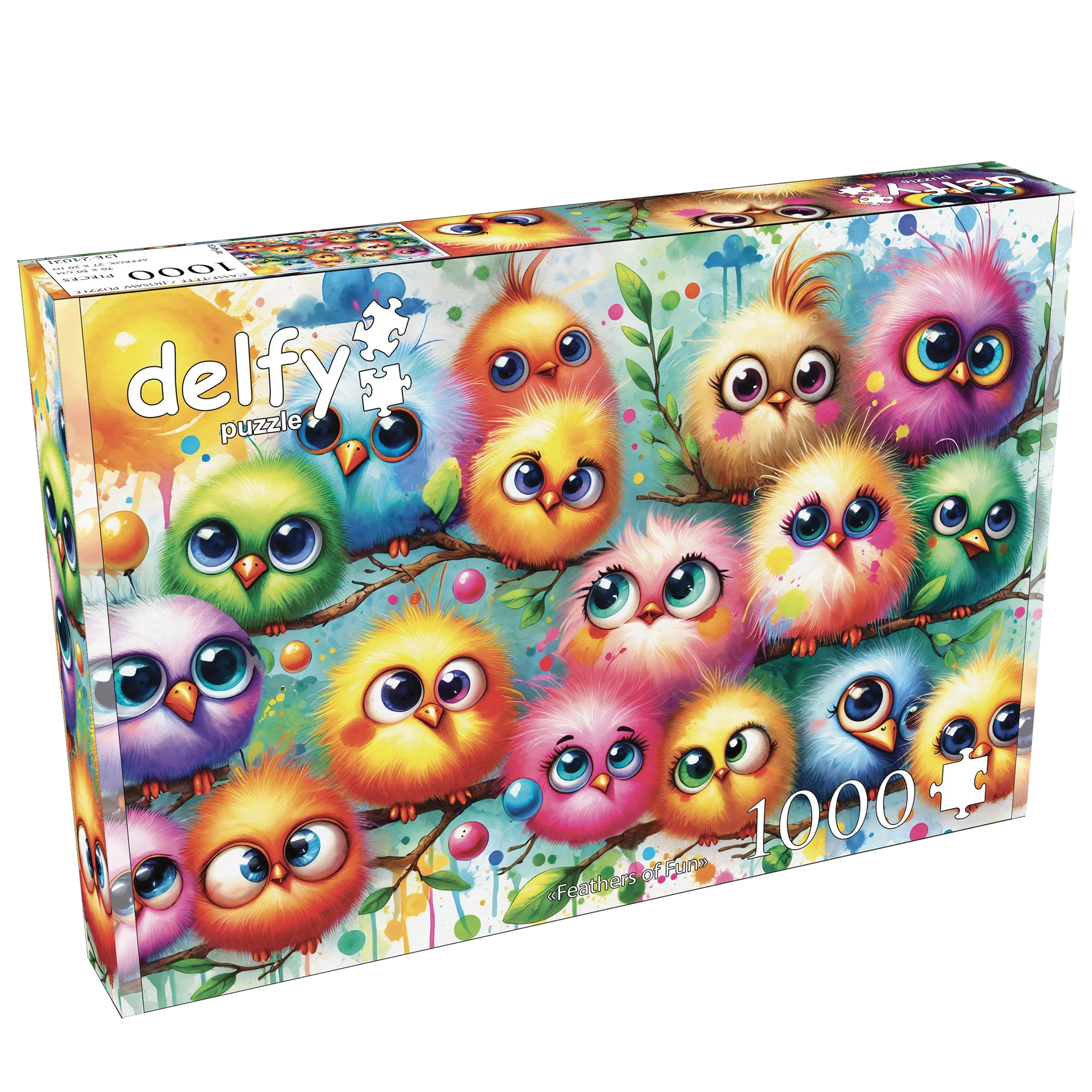 Plumes de plaisir (1000pcs)