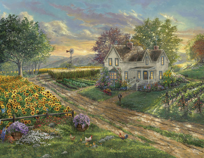 Thomas Kinkade Seasons - 4-in-1 Multipack (4 x 500pcs)