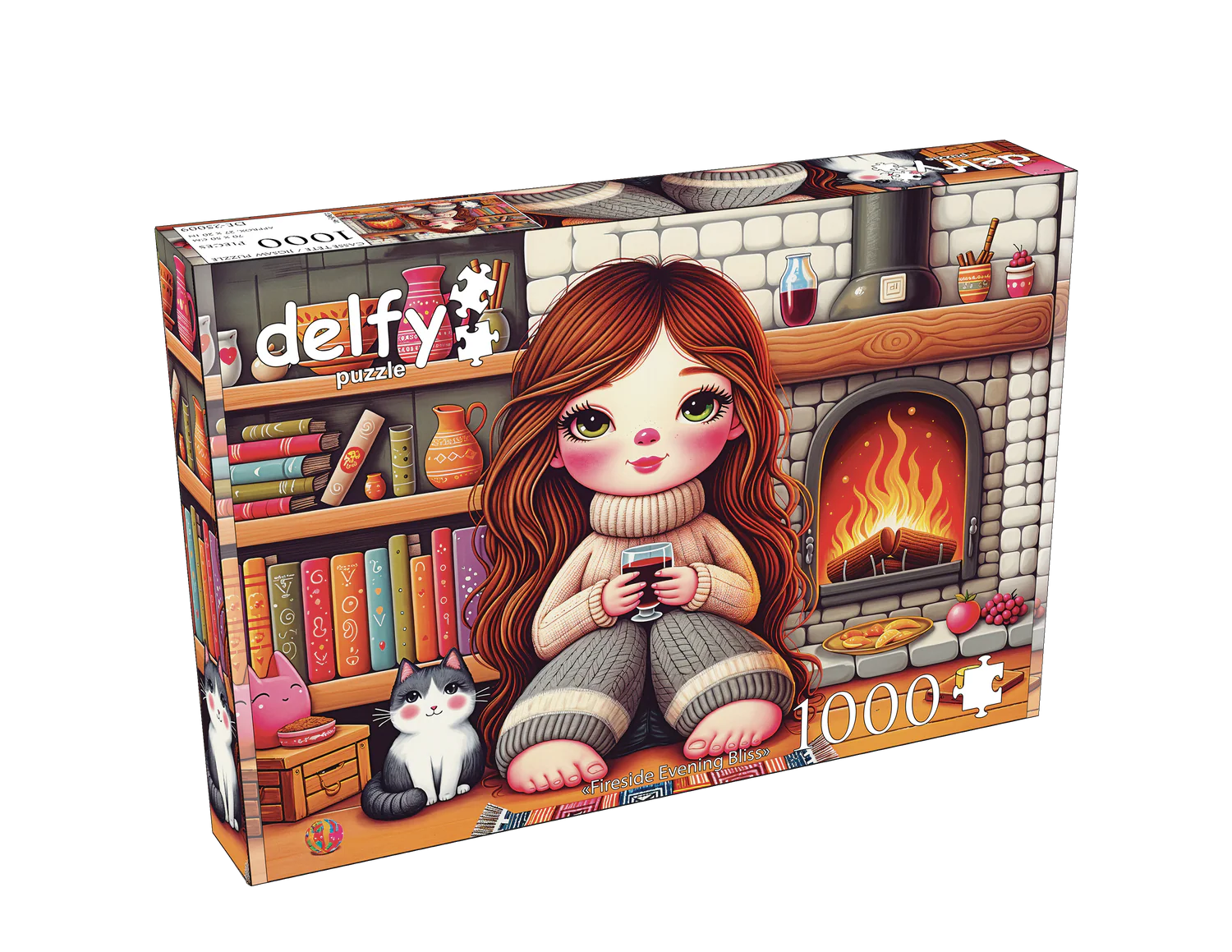 Délices du soir au coin du feu (1000 pièces)