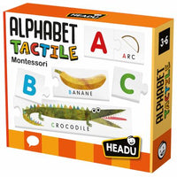 Alphabet Tactile Montessori (puzzle éducatif)