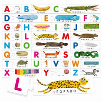 Alphabet Tactile Montessori (puzzle éducatif)