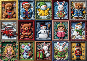 Framed Christmas Charm - Collection NovIA (1000pcs)