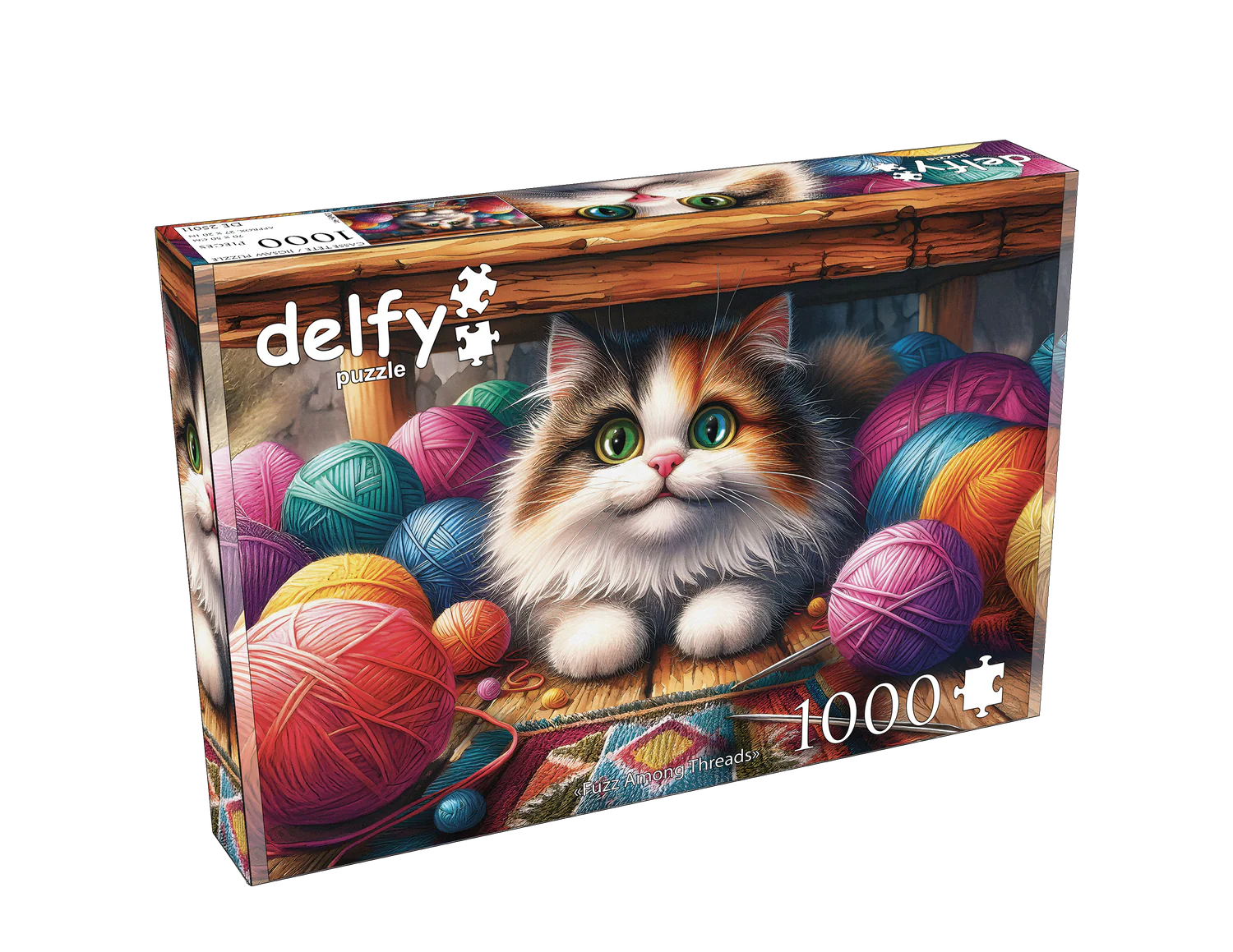 Peluche parmi les fils (1000 pièces)
