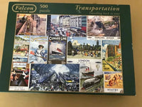 PFG Transport - Regarder dans le temps (500pcs) (utilisation / utilisée - puzzles pour de bon)