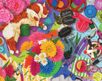 Flower Shop Feline, Mardell Schuster (1000pcs)