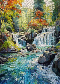 Forest Cascade Stream (1000pcs)