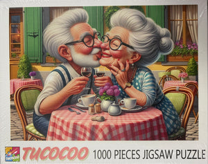 Playful Seniors - Grandma and Grandpa Romantic Lunch (1000pcs)