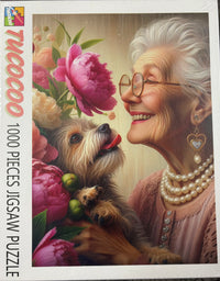 Playful Seniors - Flowers and Kisses (1000pcs)