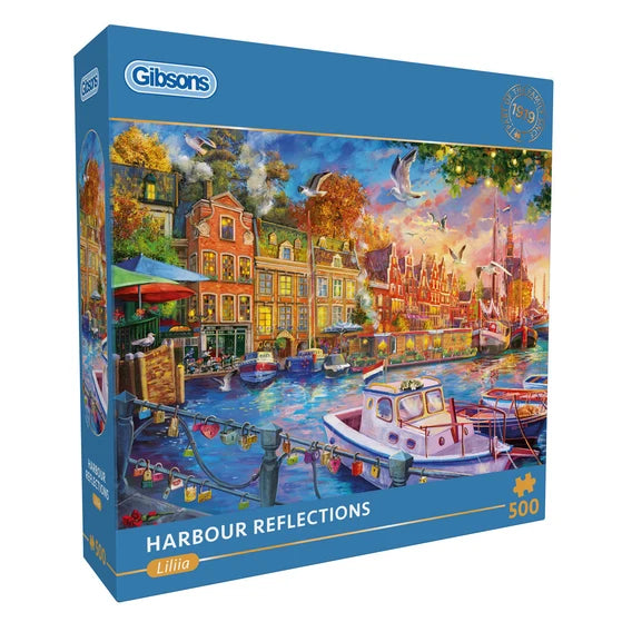 Harbour Reflections, Liliia (500pcs)