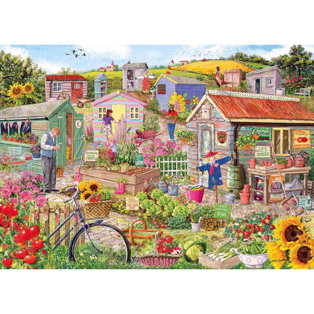 Life on the Allotment, Janice Daughters (500 XL pcs)