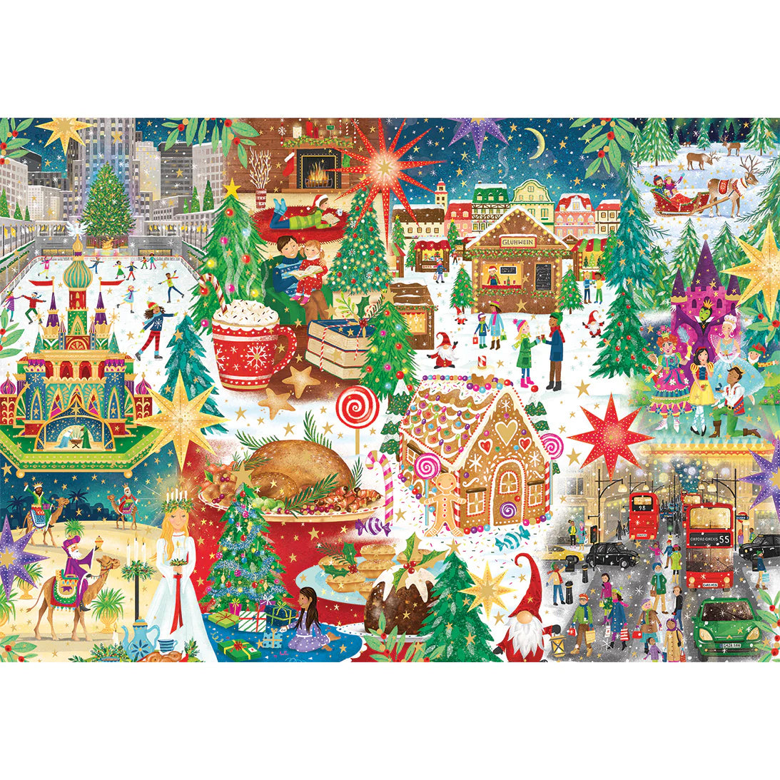 Christmas Around the World - Gold Edition (500pcs)