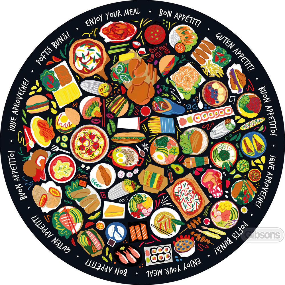 World Food - Shaped (Round) (500pcs)