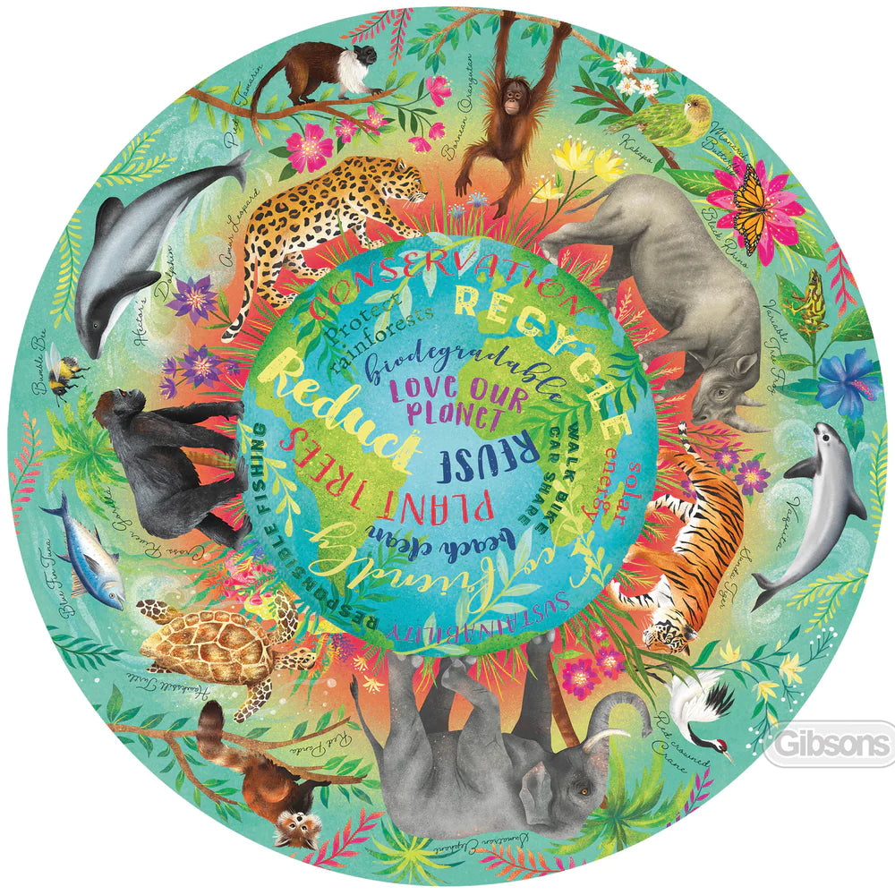 There Is No Planet B,  Claire McElfatrick (500pcs) (ROUND)