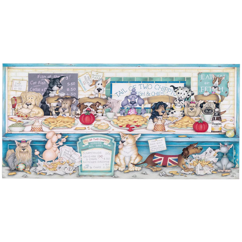 Tail of Two Chippys, Linda Jane Smith (636pcs) (Panoramic)