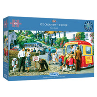 Ice Cream by the River, Kevin Walsh (636pcs) (Panoramic)
