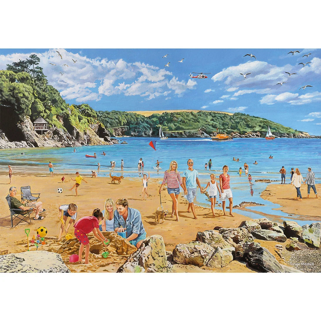 Beside the Seaside, Trevor Mitchell (4x500pcs)