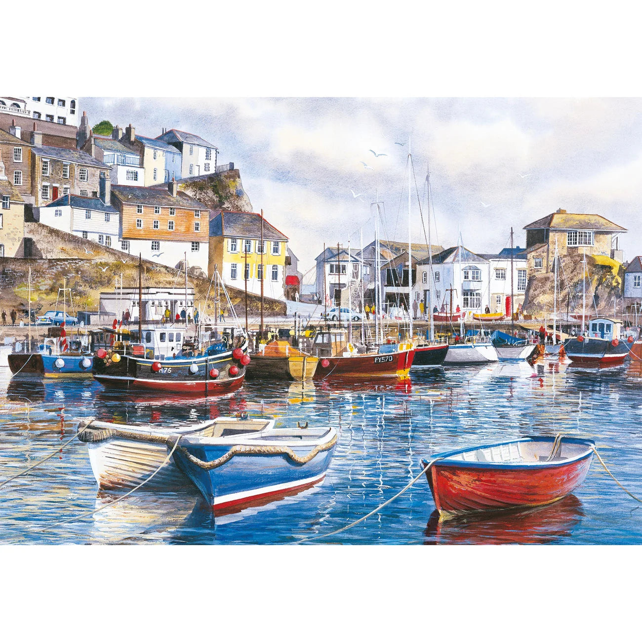 Cornwall by the Sea, Terry Harrison (4x500pcs)