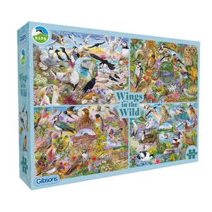 Wings in the Wild, RSPB (4x500pcs)