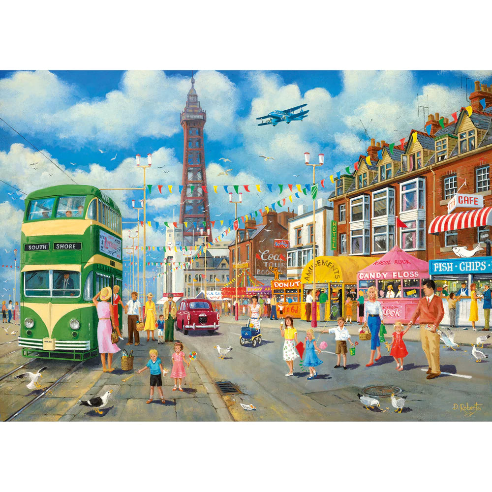 Blackpool Promenade, Derek Roberts (1000pcs)