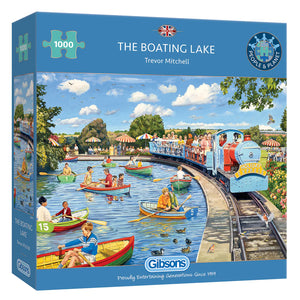Le lac de navigation, Trevor Mitchell (1000pcs)