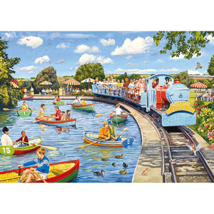Le lac de navigation, Trevor Mitchell (1000pcs)