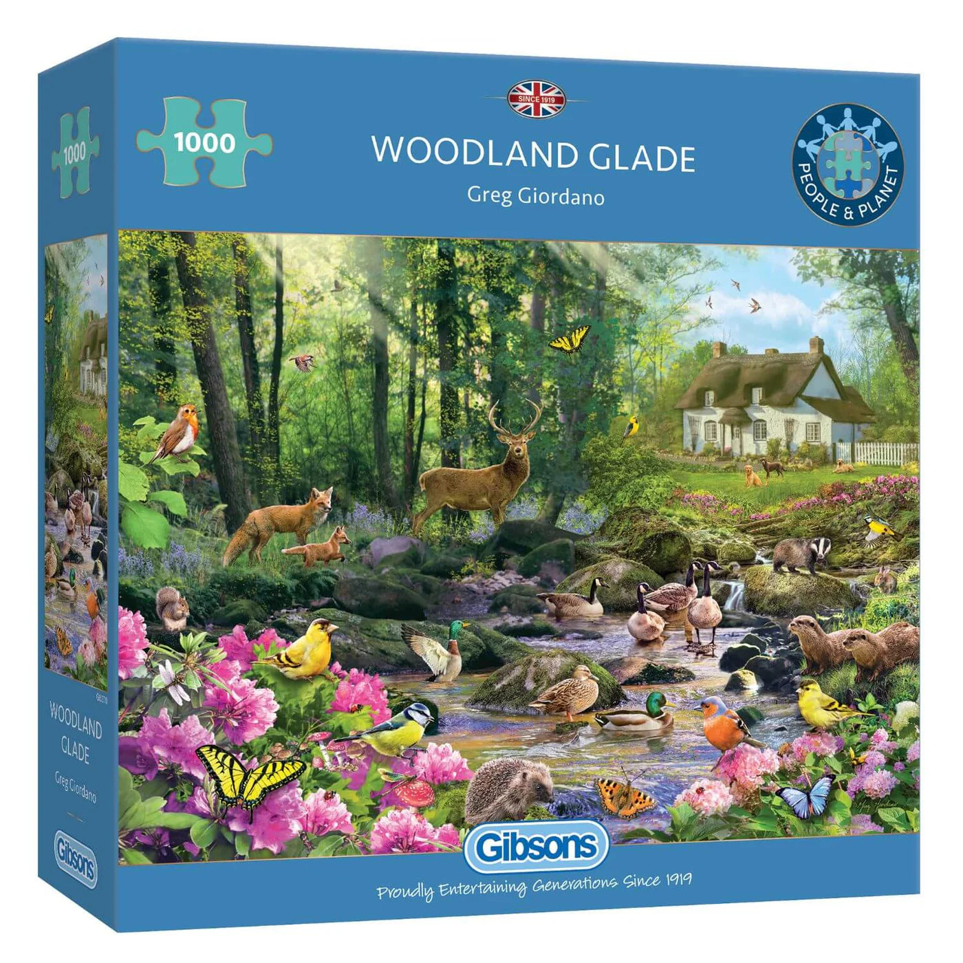 Woodland Glade, Greg Giordano (1000pcs)