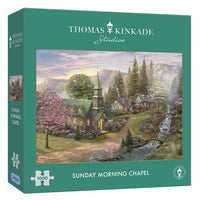 Thomas Kinkade - Chapelle du dimanche matin (1000pcs)