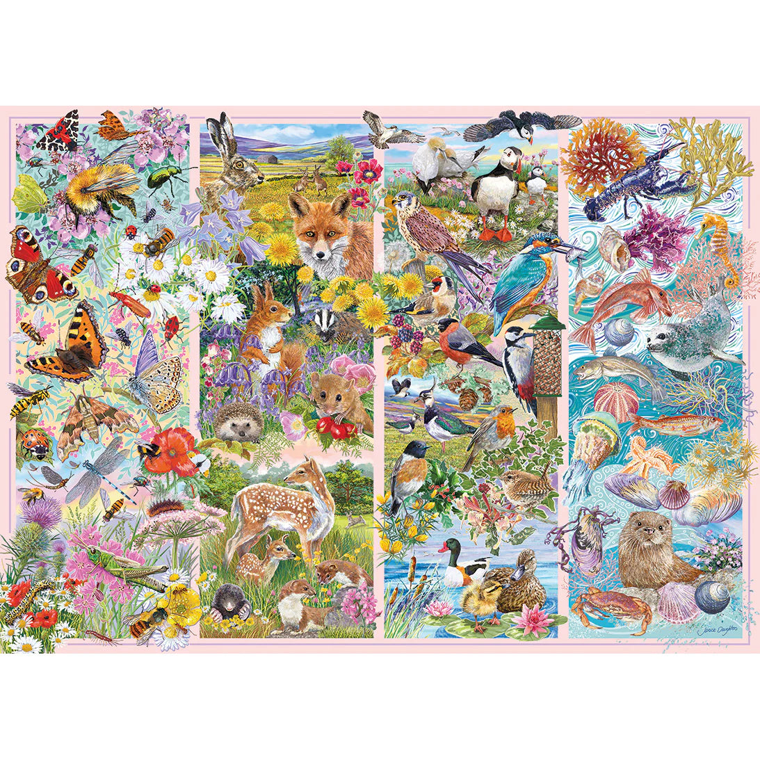 Curious Creatures, Janice Daughters (1000pcs)
