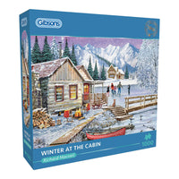 Winter at the Cabin, Richard Macneil (1000pcs)