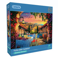 Toscane Sunset, Dominic Davison (1000pcs)