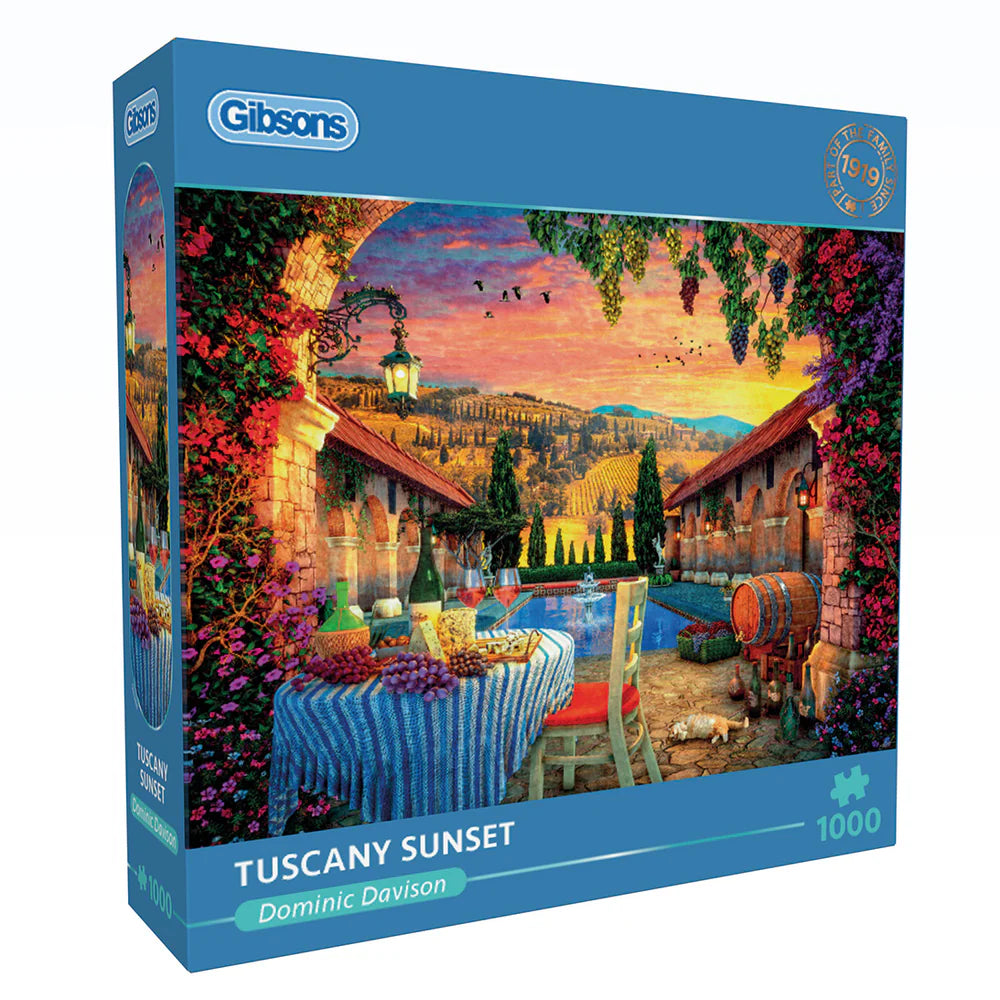 DMG Tuscany Sunset, Dominic Davison (1000pcs) (DAMAGED BOX)