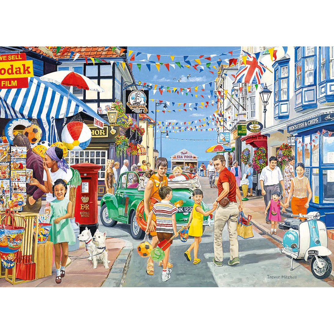 Heading for the Beach, Trevor Mitchell (1000pcs)