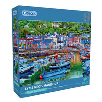 Lyme Regis Harbor, Roger Turner (1000pcs)