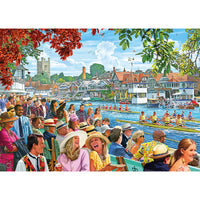 Rowing at the Regatta, Steve Crisp (1000pcs)