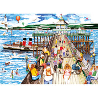 Clevedon Pier, Elizabeth Blustin (1000pcs)