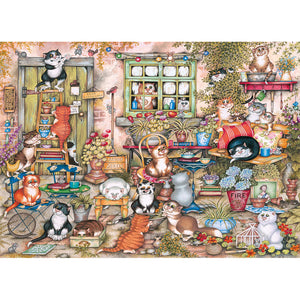 Chats de cour, Linda Jane Smith (1000 pièces) 