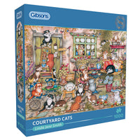Courtyard Cats, Linda Jane Smith (1000pcs)