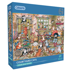 Chats de cour, Linda Jane Smith (1000 pièces) 