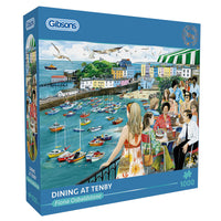 Dining at Tenby, Fiona Osbaldstone (1000pcs)
