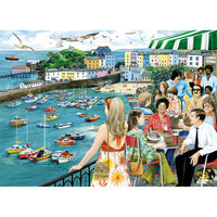 Dining at Tenby, Fiona Osbaldstone (1000pcs)
