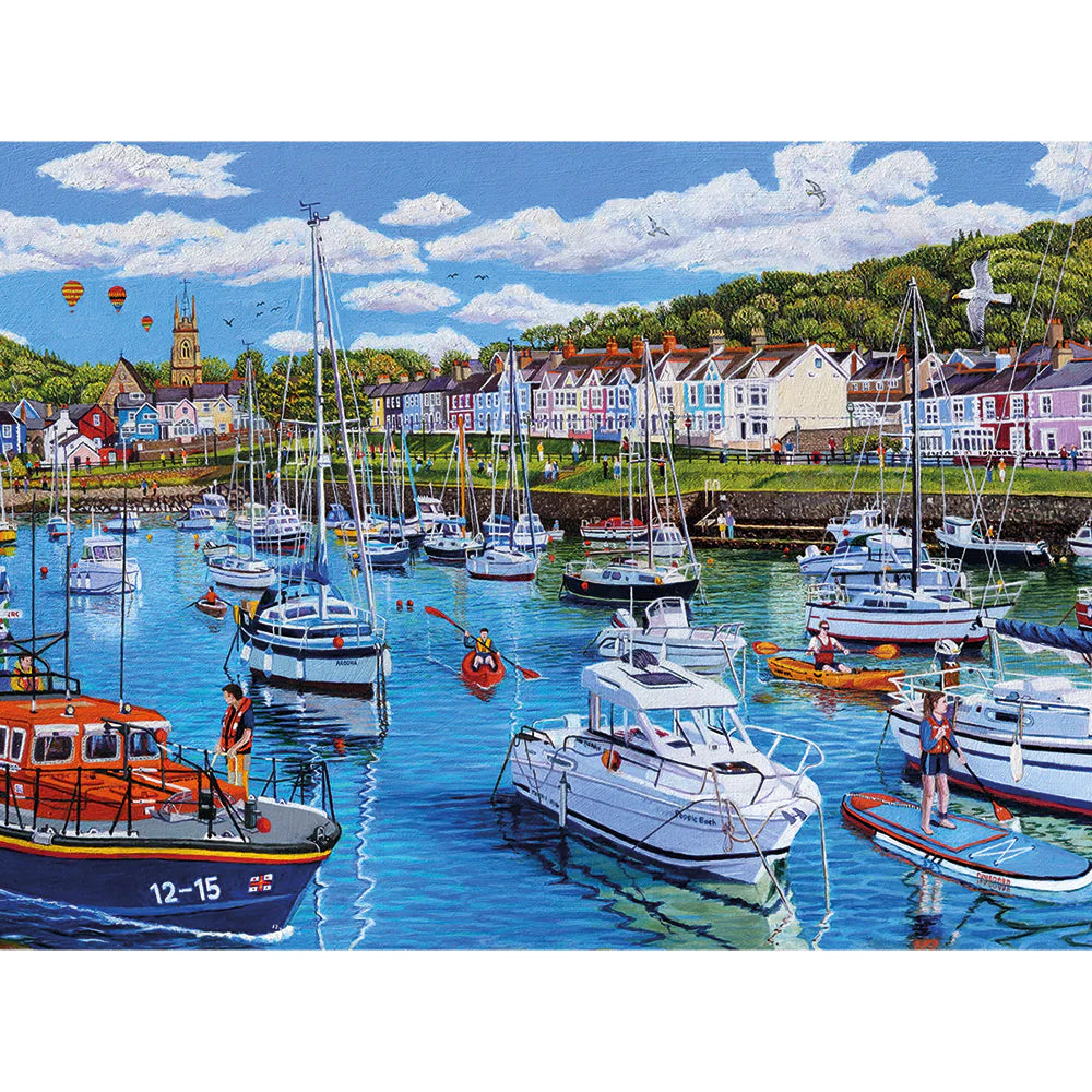 Aberaeron Cardigan Bay, Roger Neil Turner (1000pcs)