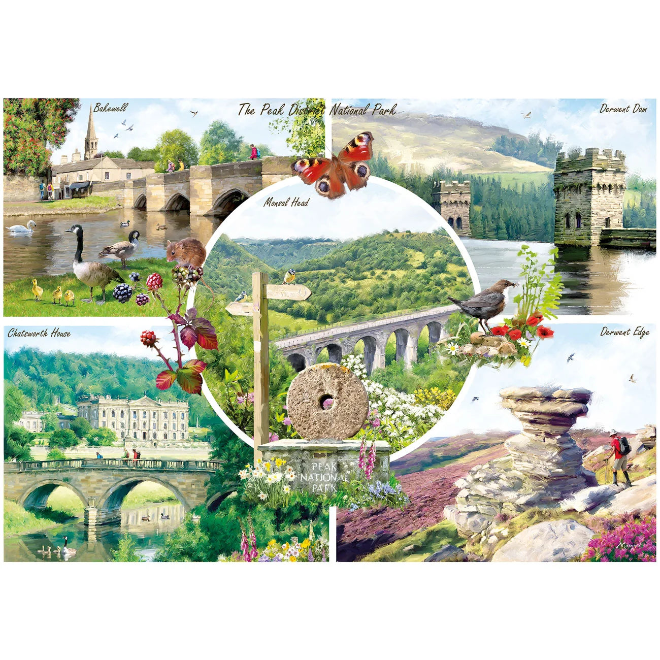 The Peak District, Richard Macneil (1000pcs)
