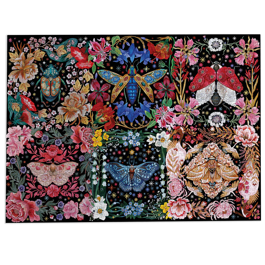 Coléoptères fleuris, Maria Matos (1000 pièces) 