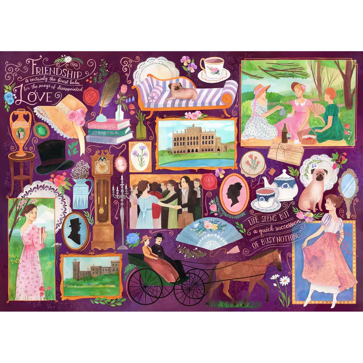 Book Club - Jane Austen, Billie Michael (1000pcs)