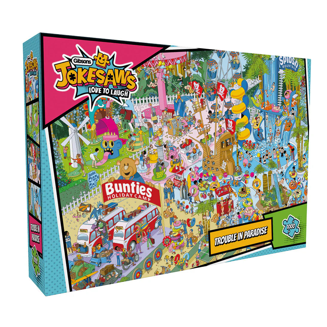 DMG Jokesaws - Trouble In Paradise (1000pcs) (DAMAGED BOX)