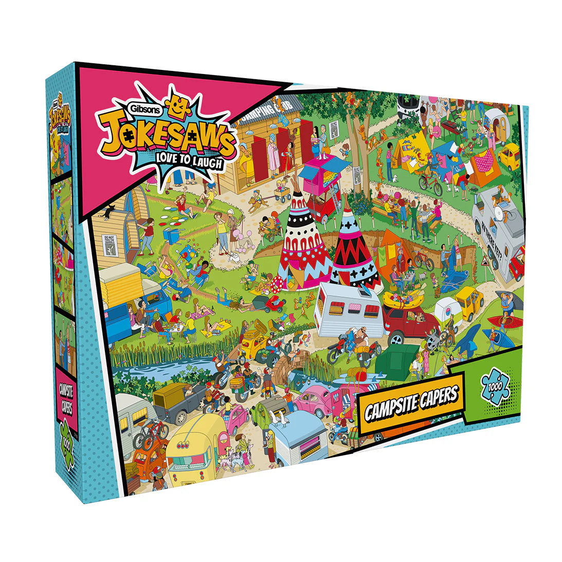 DMG Jokesaws - Campsite Capers (1000pcs) (DAMAGED BOX)