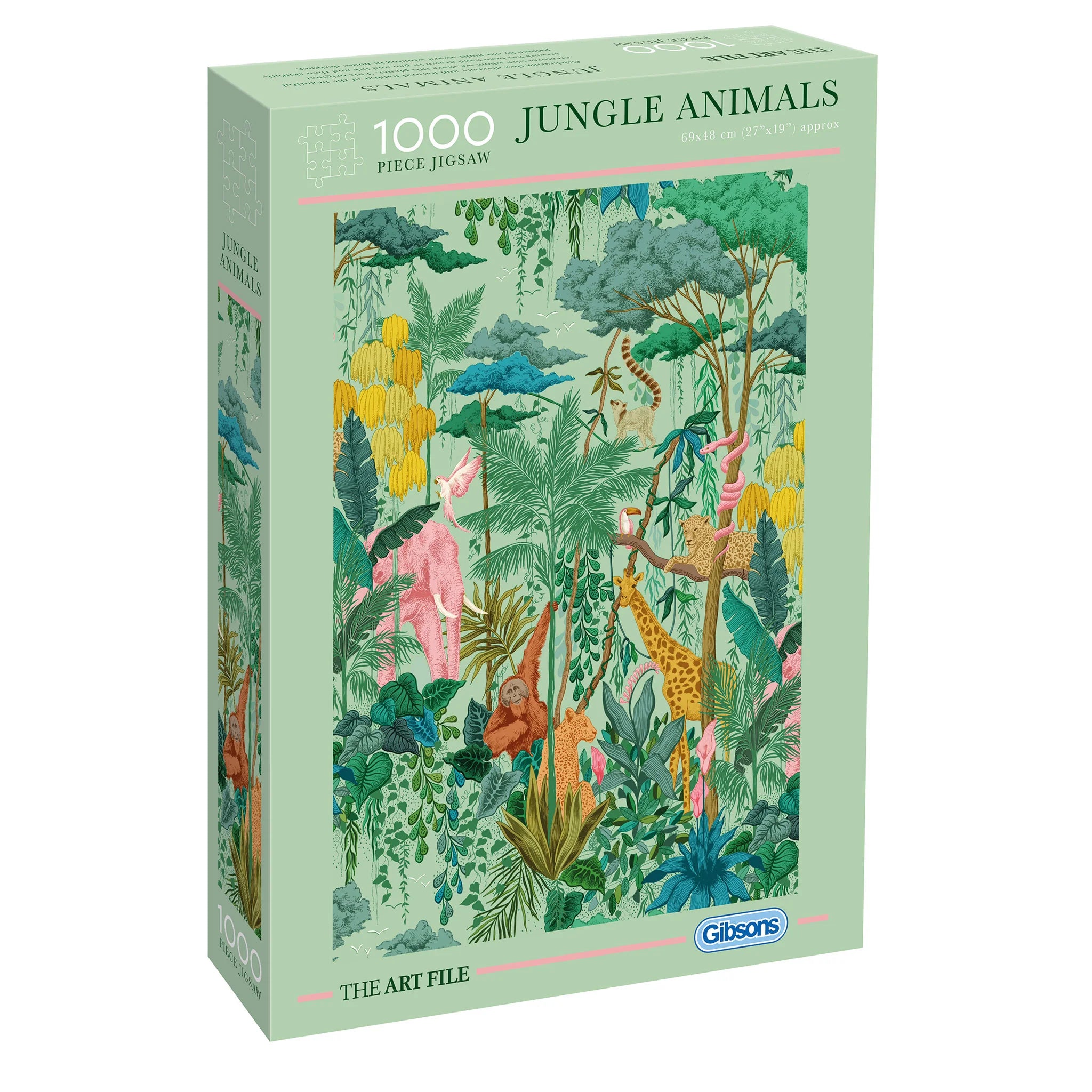 The Art File - Jungle Animals (1000pcs)