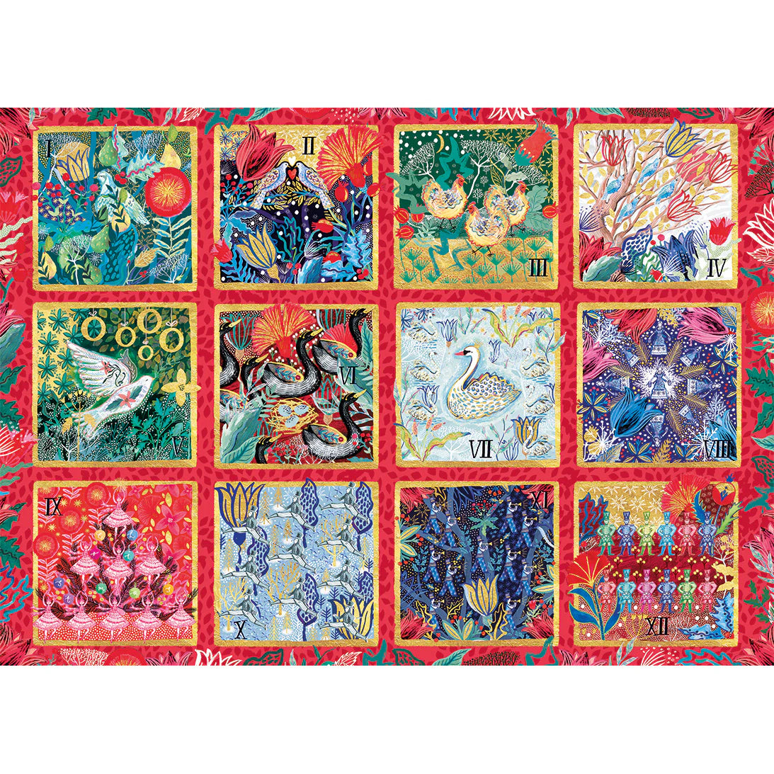 12 jours de Noël (1000pcs)