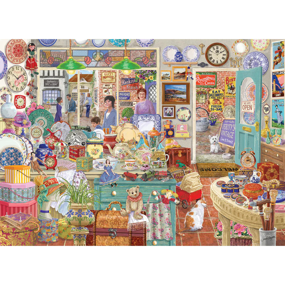 PFG Verity's Vintage Shop, Janice Daughters (2000pcs) (Usage/Used - PUZZLES FOR GOOD)