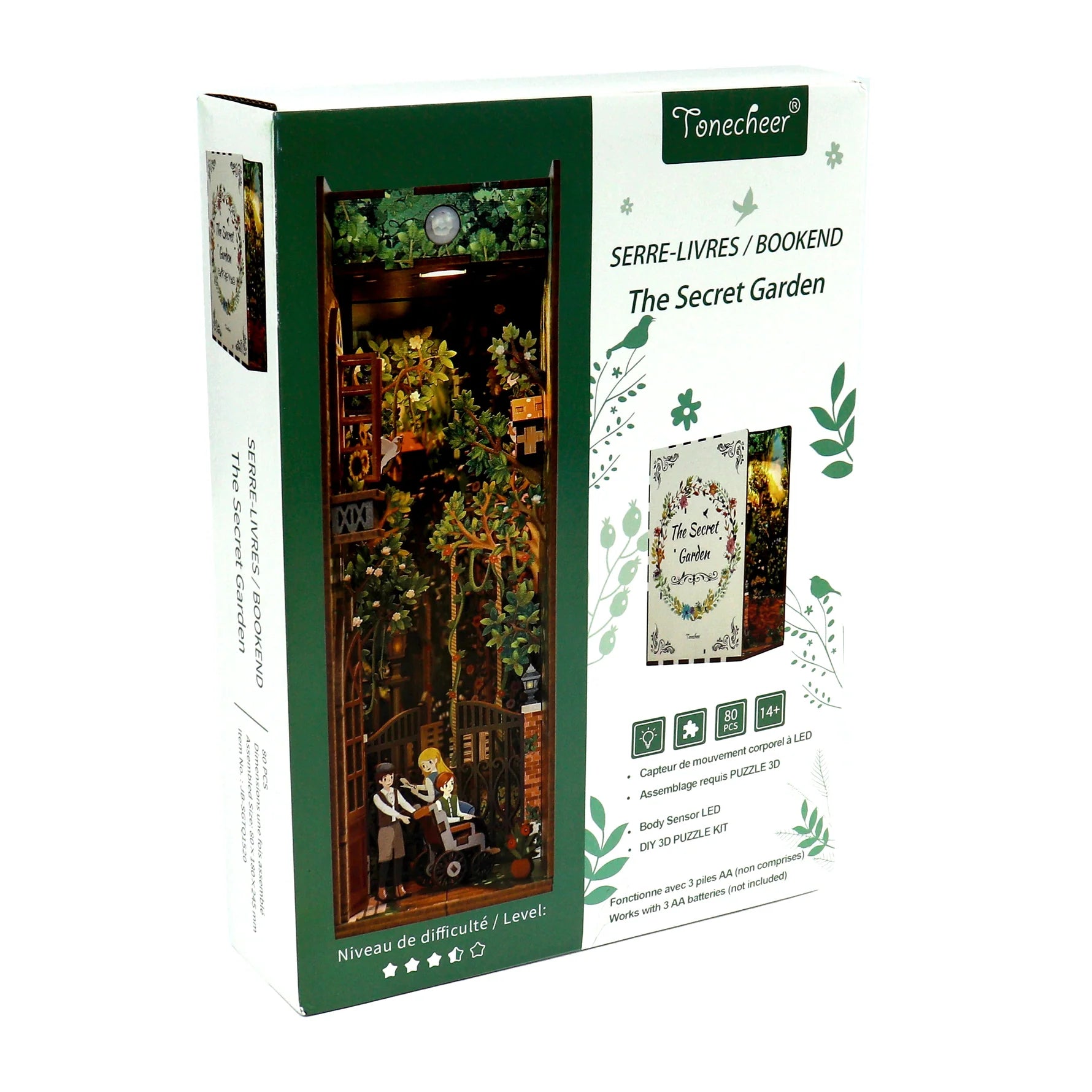 Book Nook - The Secret Garden (Wood)